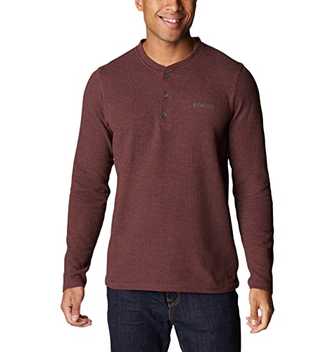 Amazon.com: Columbia Men's Pine Peak Waffle Long Sleeve Henley
